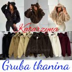 Kurtki Alpaka DAMSKA WŁOSKA_size uni_paczka 6 szt_mixkolor 1751529