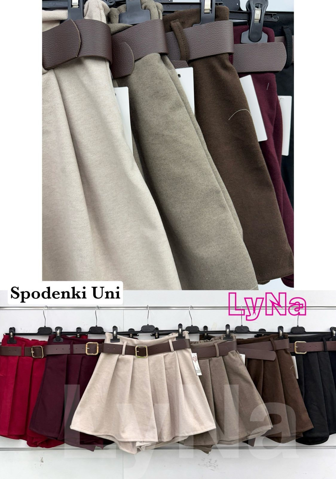 Spodenki Damskie Włoskie _size uni_ paczka 6szt_ mix kolor 1751541