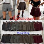 Spódnica krótka DAMSKA WŁOSKA_size uni_paczka 6 szt_mixkolor 1751548