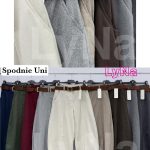 Spodnie Damskie Włoskie _size uni_ paczka 6szt_ mix kolor 1751552