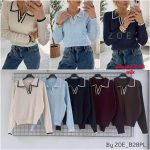 Swetry damskie POLSKA _ Size uni_paczka 8szt_mix kolor 1751656