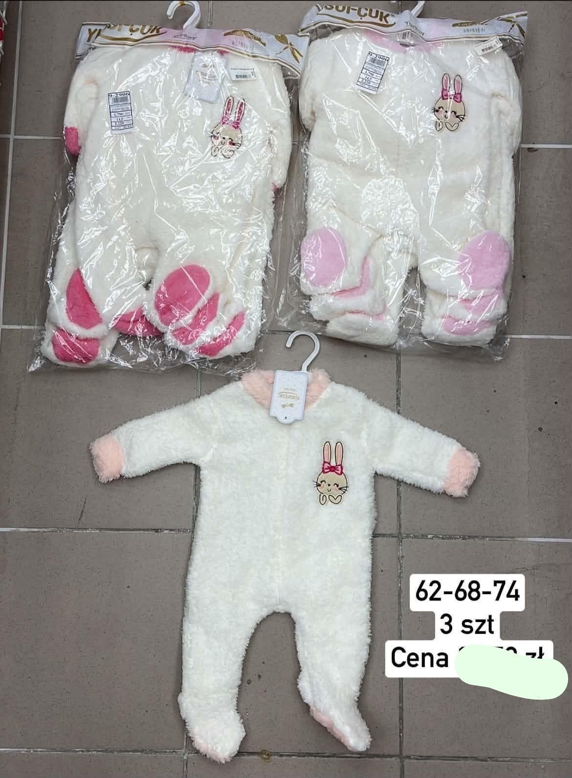 Body DZIECIĘCA size 62-74_ paczka 6szt _1 kolor 1751701