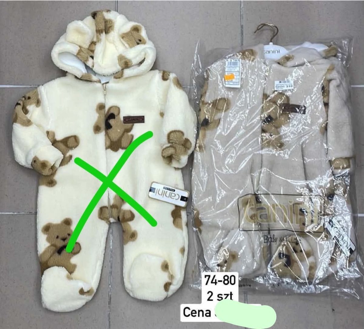 Body DZIECIĘCA size 74-80_ paczka 4szt _1 kolor 1751703