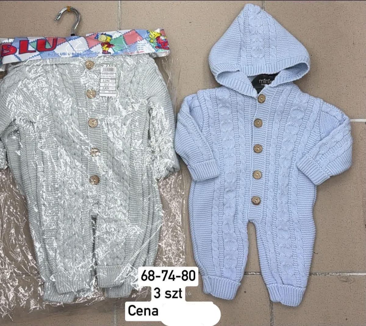 Body DZIECIĘCA size 68-80_ paczka 6szt _1 kolor 1751705