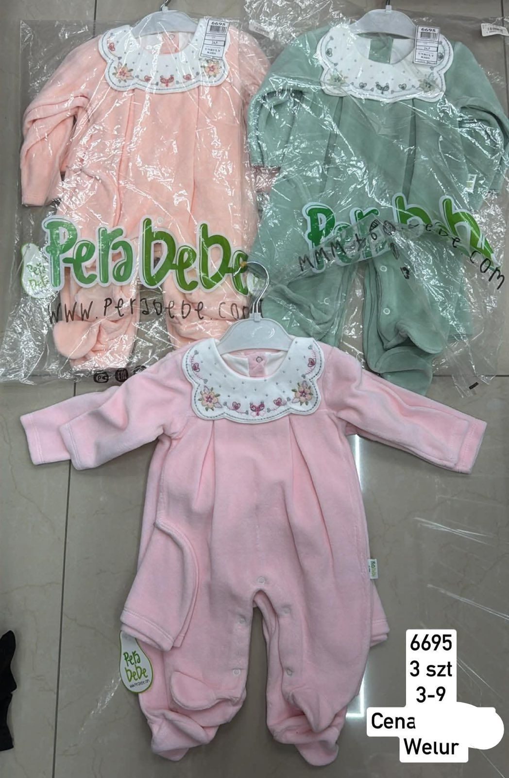 Body DZIECIĘCA size 3-9 m_ paczka 6szt _1 kolor 1751715