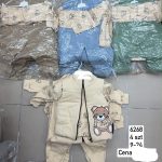 Komplety DZIECIĘCA size 9-24 m_ paczka 4szt _1 kolor 1751718
