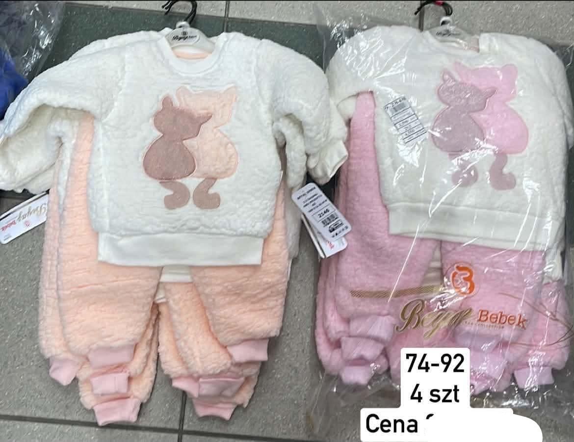 Komplety DZIECIĘCA size 74-92_ paczka 4szt _1 kolor 1751726