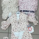 Komplety DZIECIĘCA size 3-12 m_ paczka 4szt _1 kolor 1751735