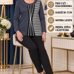 Bluzki Damskie Polskie_ size l-4xl_ paczka 5szt 1 kolor 1751743