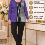 Bluzki Damskie Polskie_ size l-4xl_ paczka 5szt 1 kolor 1751745