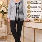 Bluzki Damskie Polskie_ size l-4xl_ paczka 5szt 1 kolor 1751747