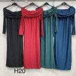 Sukienki Damskie Polskie_ size uni_ paczka 6szt mix kolor 1751881