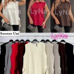 Swetry Damskie Włoskie _size uni_ paczka 6szt_ mix kolor 1751928