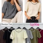 Swetry Damskie Włoskie _size uni_ paczka 6szt_ mix kolor 1751930
