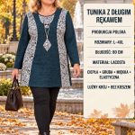 Tuniki Damskie Polskie_ size l-4xl_ paczka 5szt 1 kolor 1751936