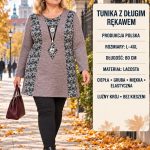 Tuniki Damskie Polskie_ size l-4xl_ paczka 5szt 1 kolor 1751937