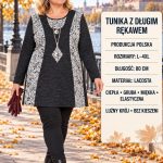 Tuniki Damskie Polskie_ size l-4xl_ paczka 5szt 1 kolor 1751939