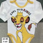 Body DZIECIĘCA size 62-80_ paczka 4szt _1 kolor 1751951