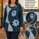 Bluzki Damskie Polskie_ size m-3xl_ paczka 5szt 1 kolor 1751763