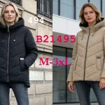 Kurtki Damskie Size m-3xl_ paczka 5szt_1 kolor 1751793