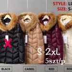Kurtki Damskie Size s-2xl_ paczka 5szt_1 kolor 1751830