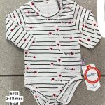 Body DZIECIĘCA size 3-18 m_ paczka 5szt _1 kolor 1751959