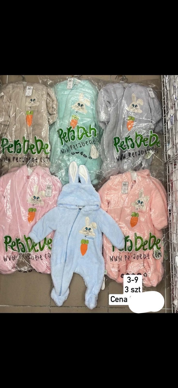 Body DZIECIĘCA size 3-9 m_ paczka 6szt _1 kolor 1751964