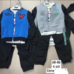 Komplety DZIECIĘCA size 68-86_ paczka 4szt _1 kolor 1751973