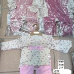 Komplety DZIECIĘCA size3-9 m_ paczka 6szt _1 kolor 1751978