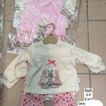 Komplety DZIECIĘCA size3-9 m_ paczka 6szt _1 kolor 1751979