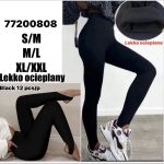 Legginsy/ Getry Damskie _size s-2XL_paczka 12szt_1 kolor 1716339