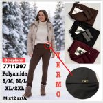 Legginsy/ Getry Damskie _size s-2XL_paczka 12szt_MIX kolor 1716340