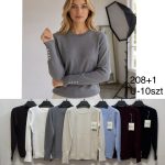Swetry Damskie_ size uni_ paczka 10szt mix kolor 1716359