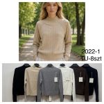Swetry Damskie_ size uni_ paczka 8szt mix kolor 1716363