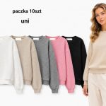 Swetry Damskie_ size uni_ paczka 12szt mix kolor 1716367