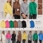 Swetry Damskie_ size s-xl_ paczka 10szt mix kolor 1716540