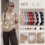 Swetry Damskie_ size s-xl_ paczka 10szt mix kolor 1716544