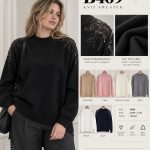 Swetry Damskie_ size s-xl_ paczka 10szt mix kolor 1716549