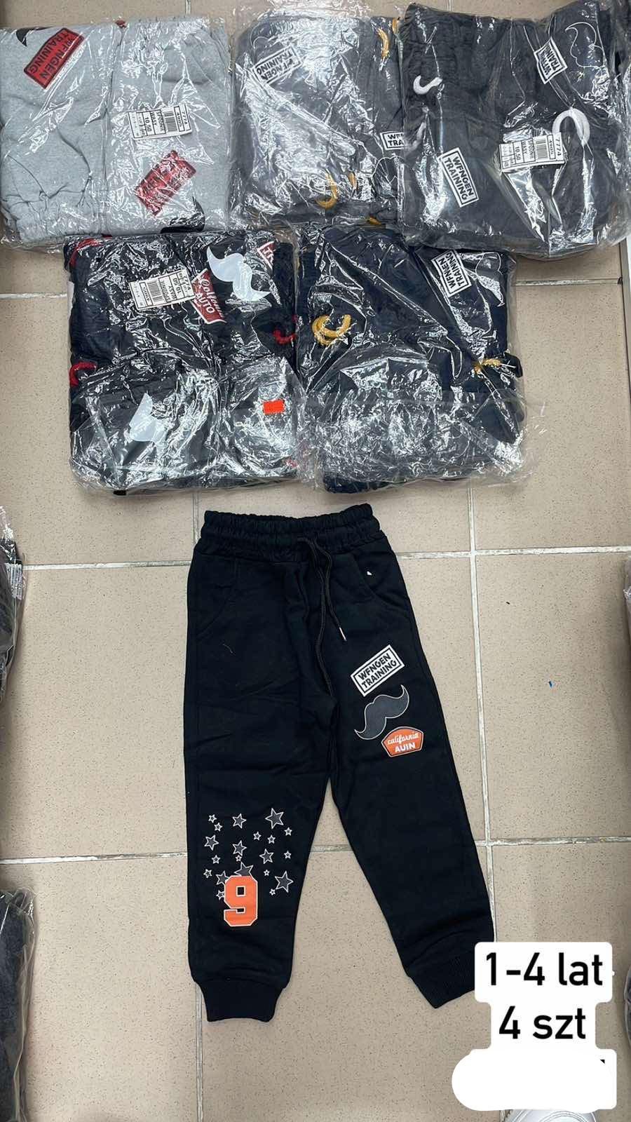 Spodnie DZIECIĘCA size 1-4 lat_ paczka 4szt _1 kolor 1716465