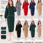 Komplety Damskie_ size s-xl_ paczka 10szt mix kolor 1716486