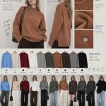 Swetry Damskie_ size uni_ paczka 10szt mix kolor 1716532