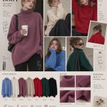 Swetry Damskie_ size uni_ paczka 10szt mix kolor 1716533