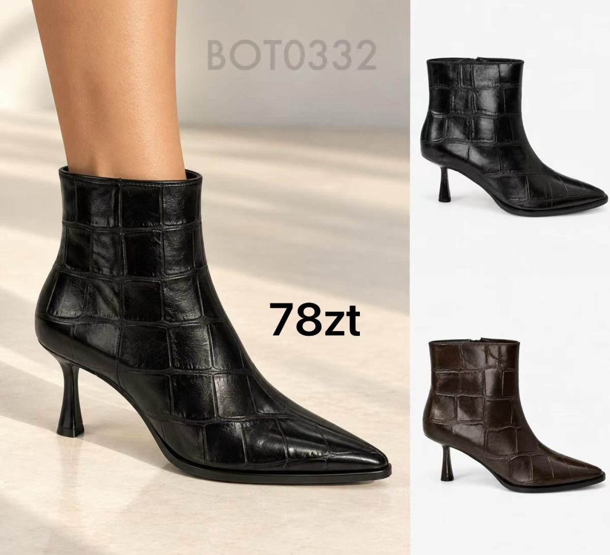 Buty Botki DAMSKIE (36-41_12par) 2682677