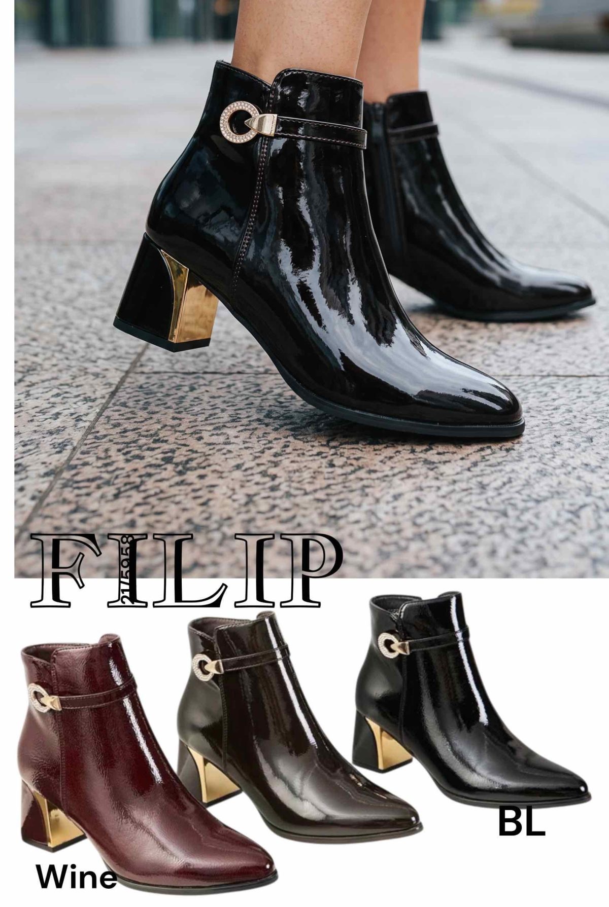 Buty Botki DAMSKIE (36-41_12par) 2682680