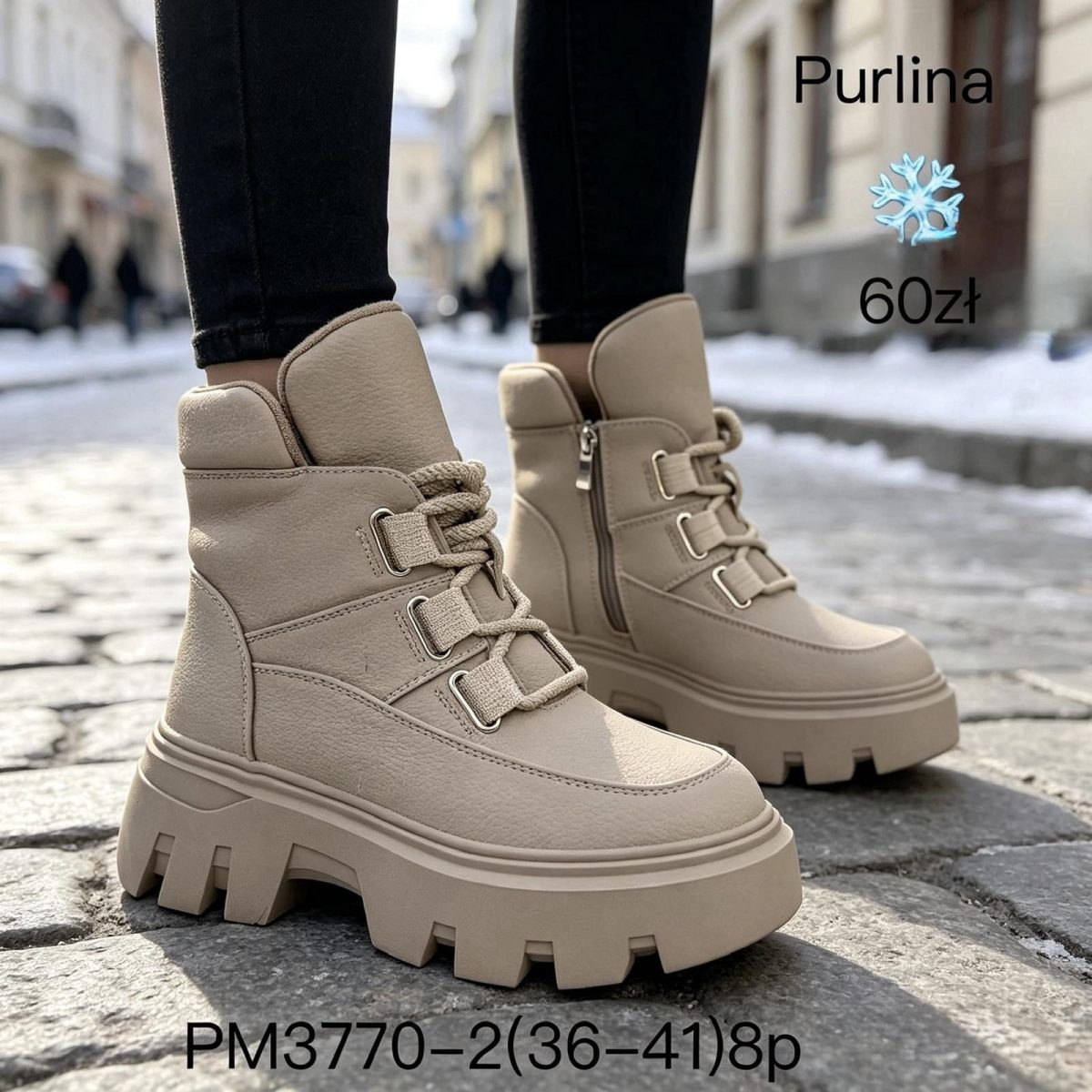 Buty Botki DAMSKIE (36-41_8par) 2682724