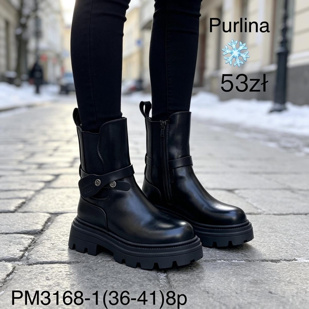 Buty Botki DAMSKIE (36-41_8par) 2682727
