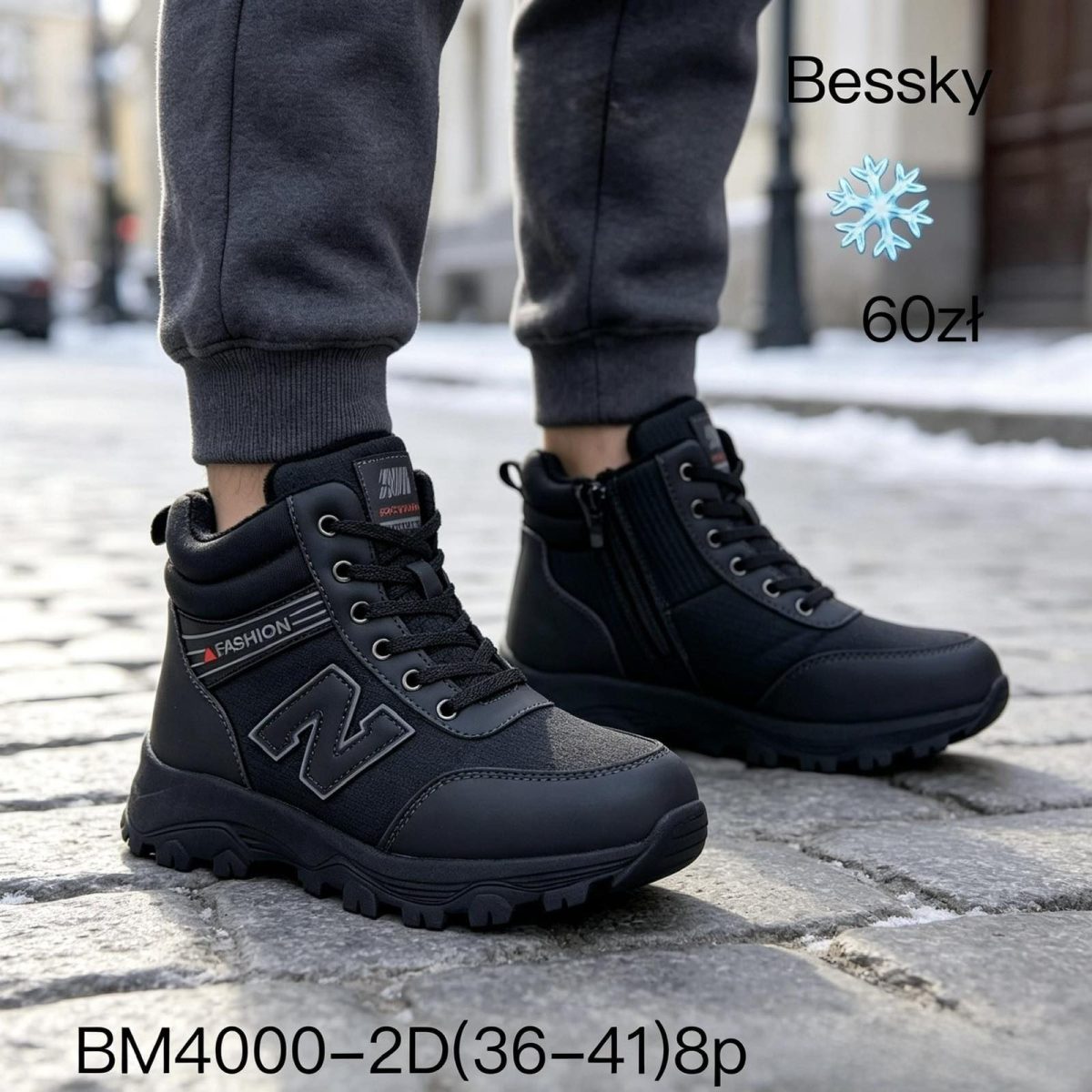 Buty Botki DAMSKIE (36-41_8par) 2682738