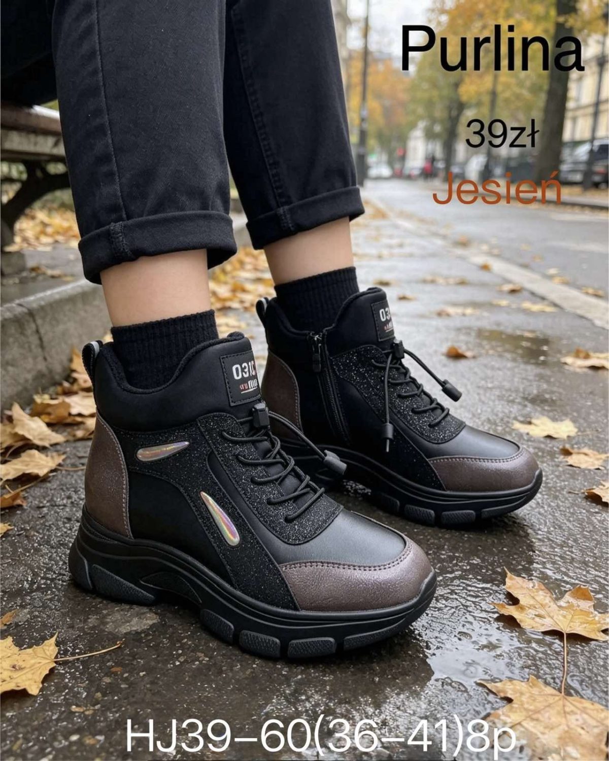 Buty Botki DAMSKIE (39-43_8par) 9162859