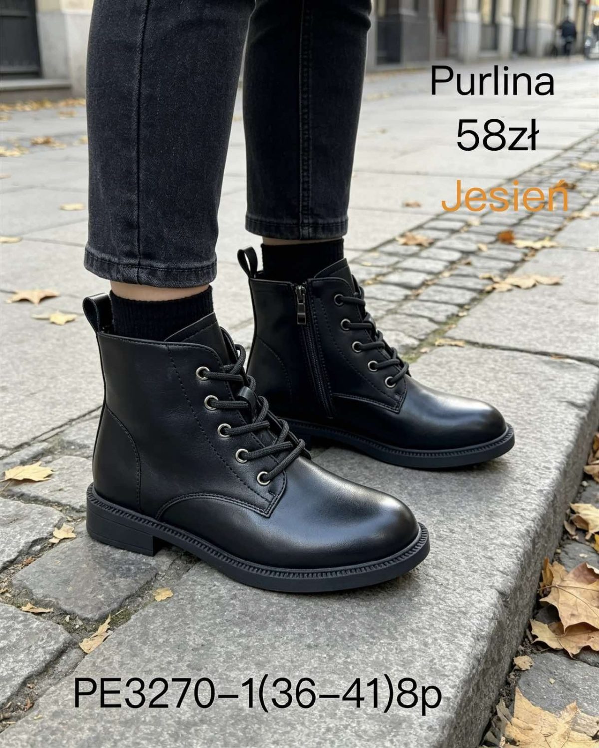 Buty Botki DAMSKIE (36-41_8par) 9162862