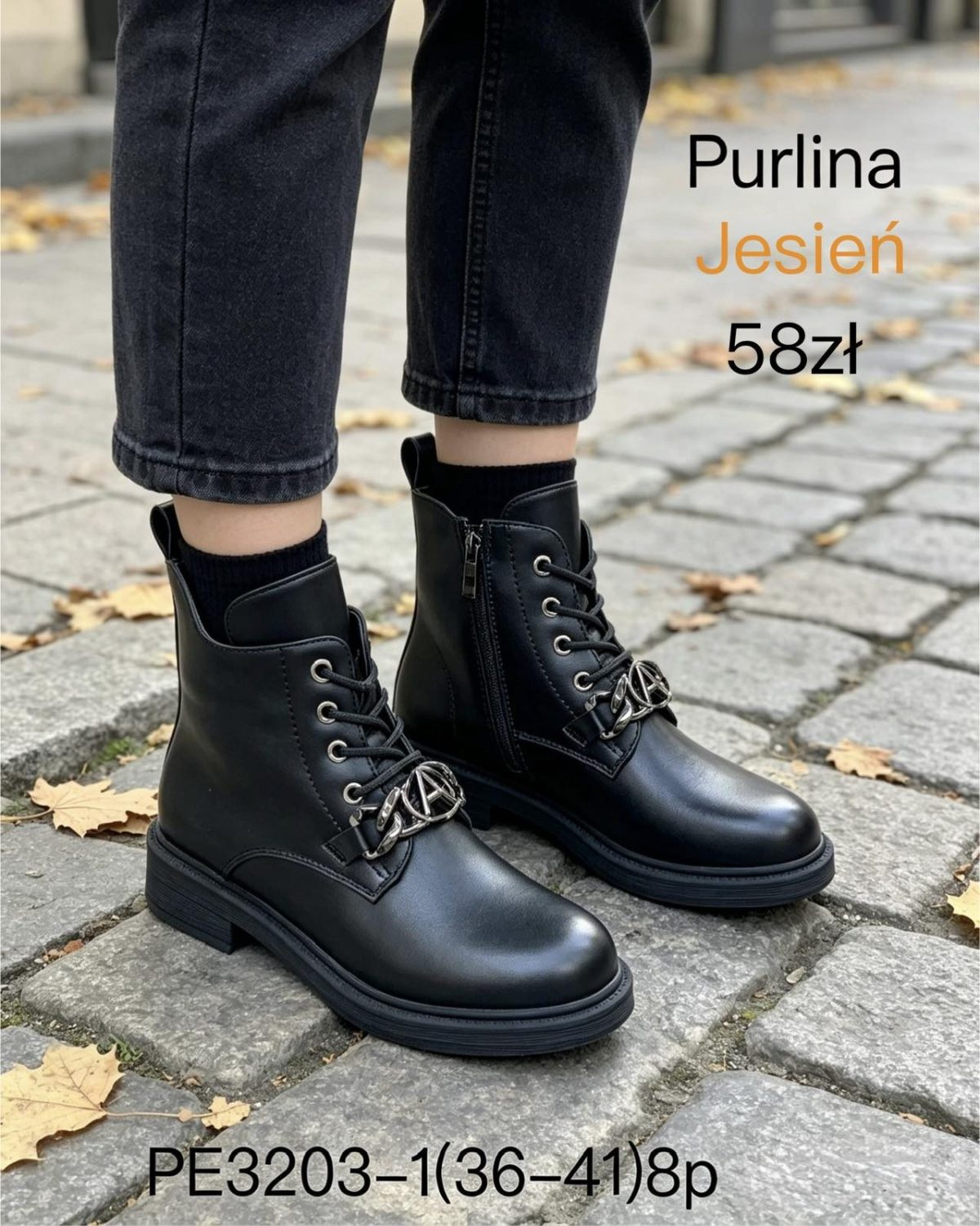 Buty Botki DAMSKIE (36-41_8par) 9162867